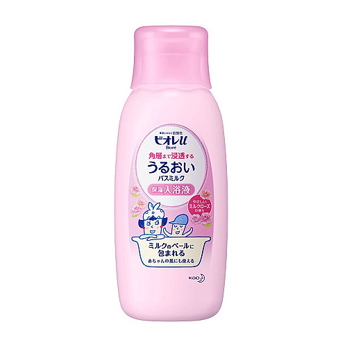 Biore Bath milk powdery rose scent body